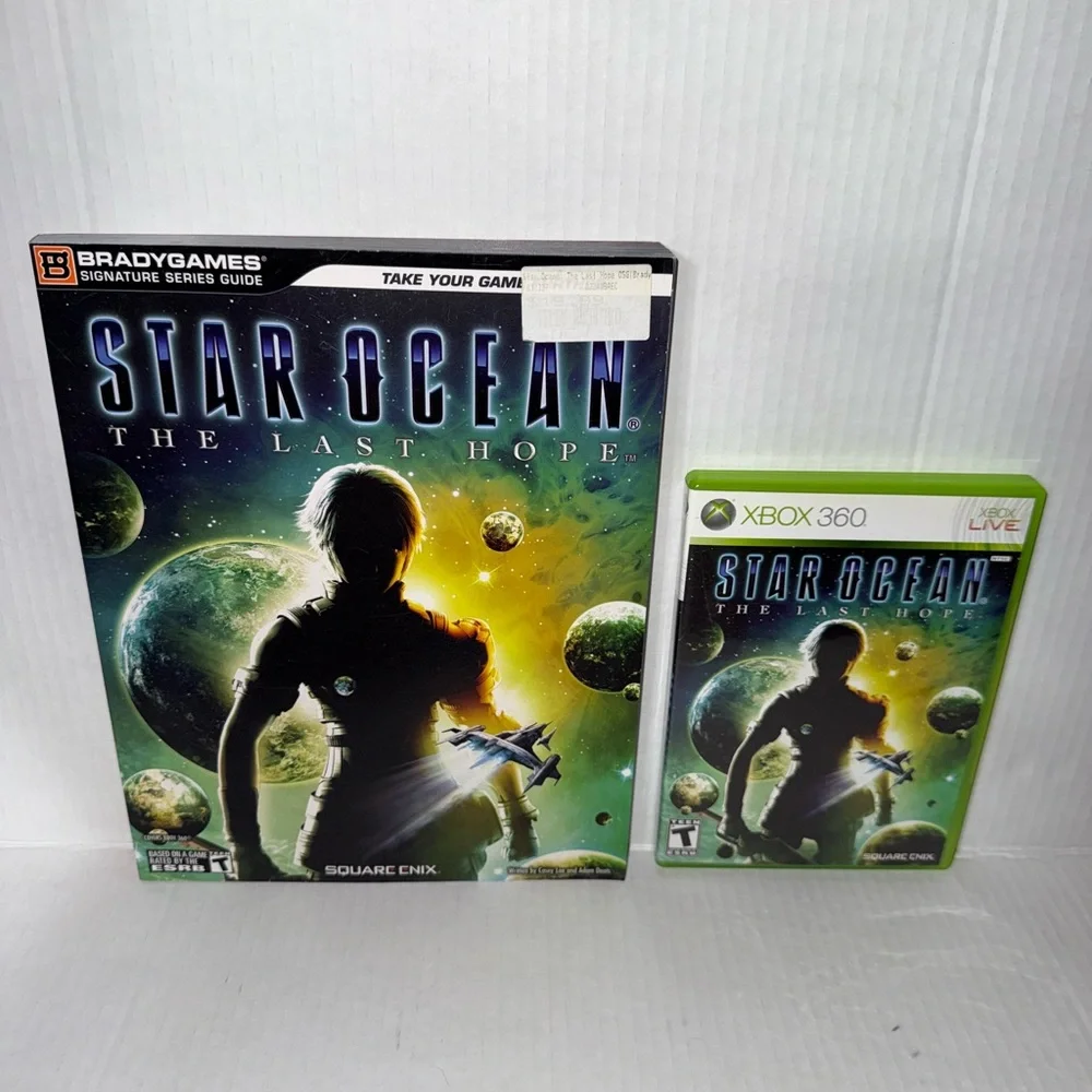 Xbox 360 Star Ocean The Last Hope RPG Game with Strategy Guide